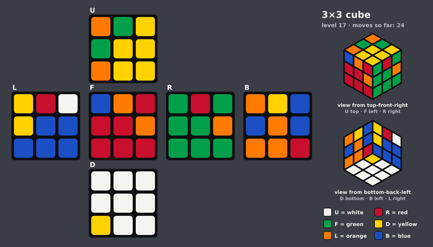 Picture shown to the model: after turn 5 · 24 moves