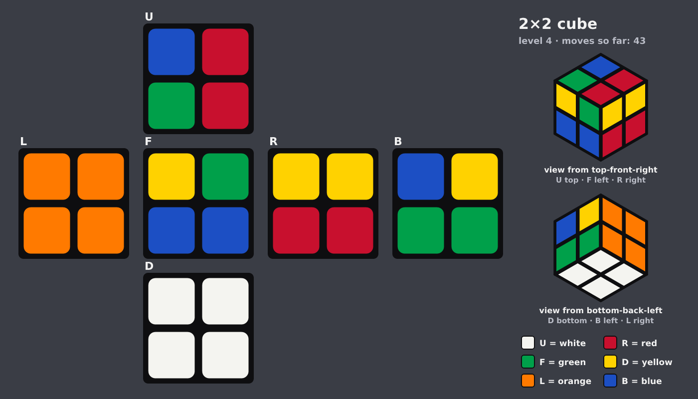 Picture shown to the model: after turn 9 · 43 moves