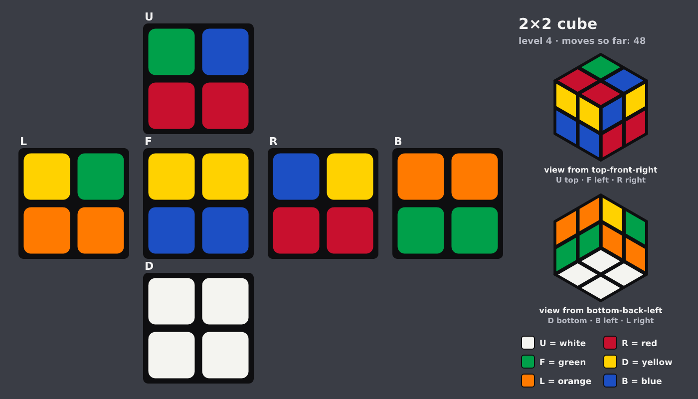 Picture shown to the model: after turn 10 · 48 moves