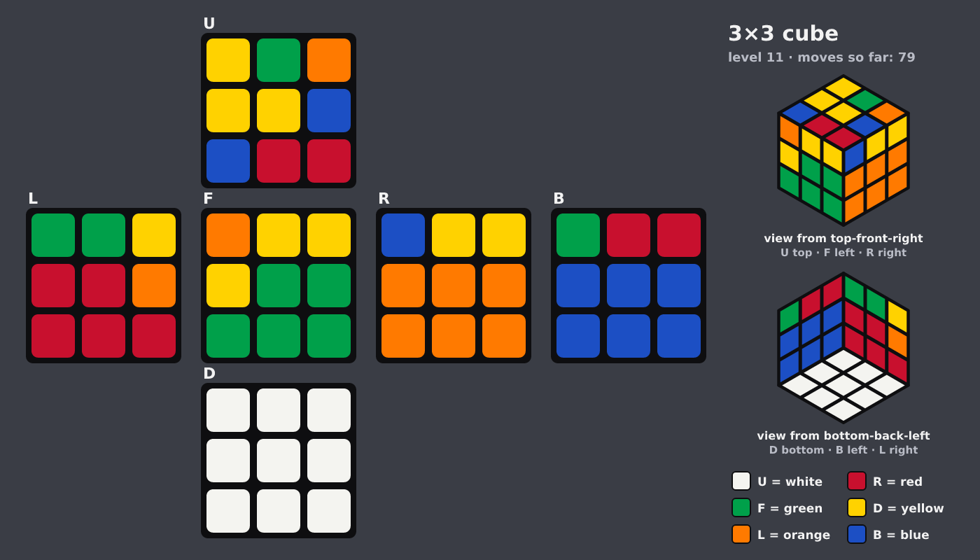Picture shown to the model: after turn 12 · 79 moves