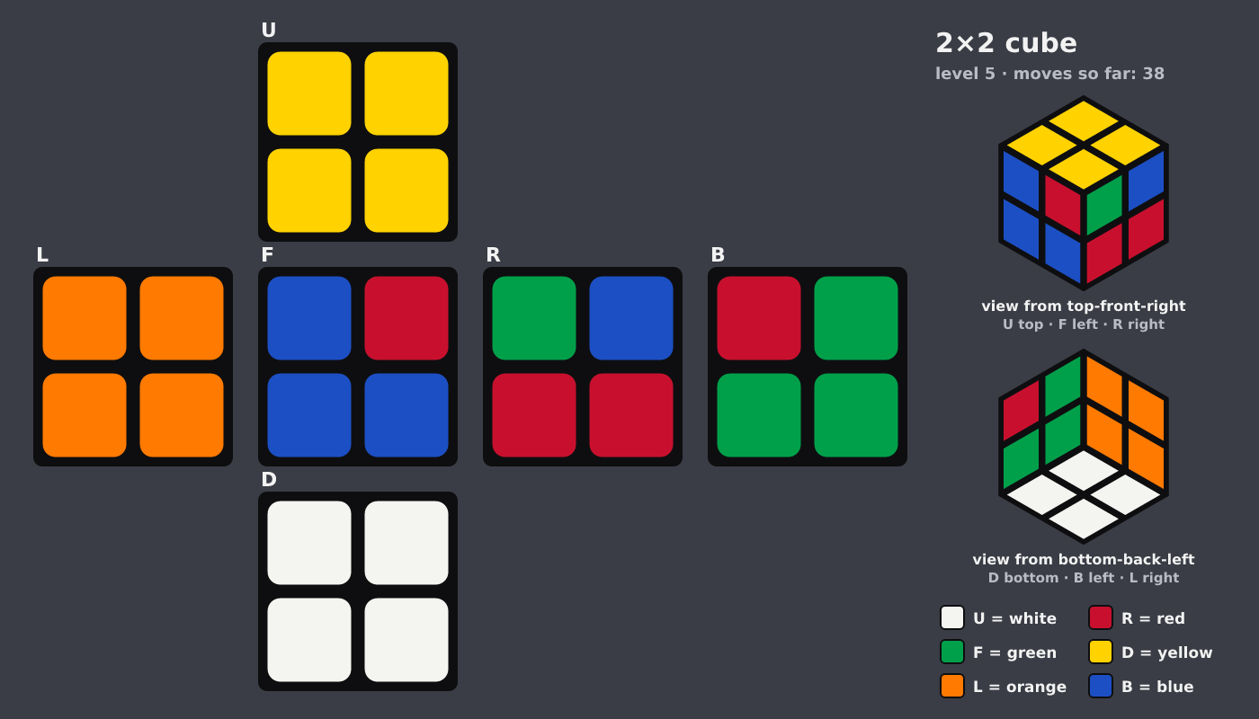 Picture shown to the model: after turn 9 · 38 moves