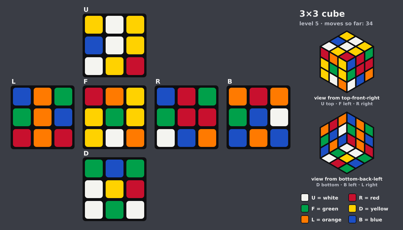 Picture shown to the model: after turn 10 · 34 moves