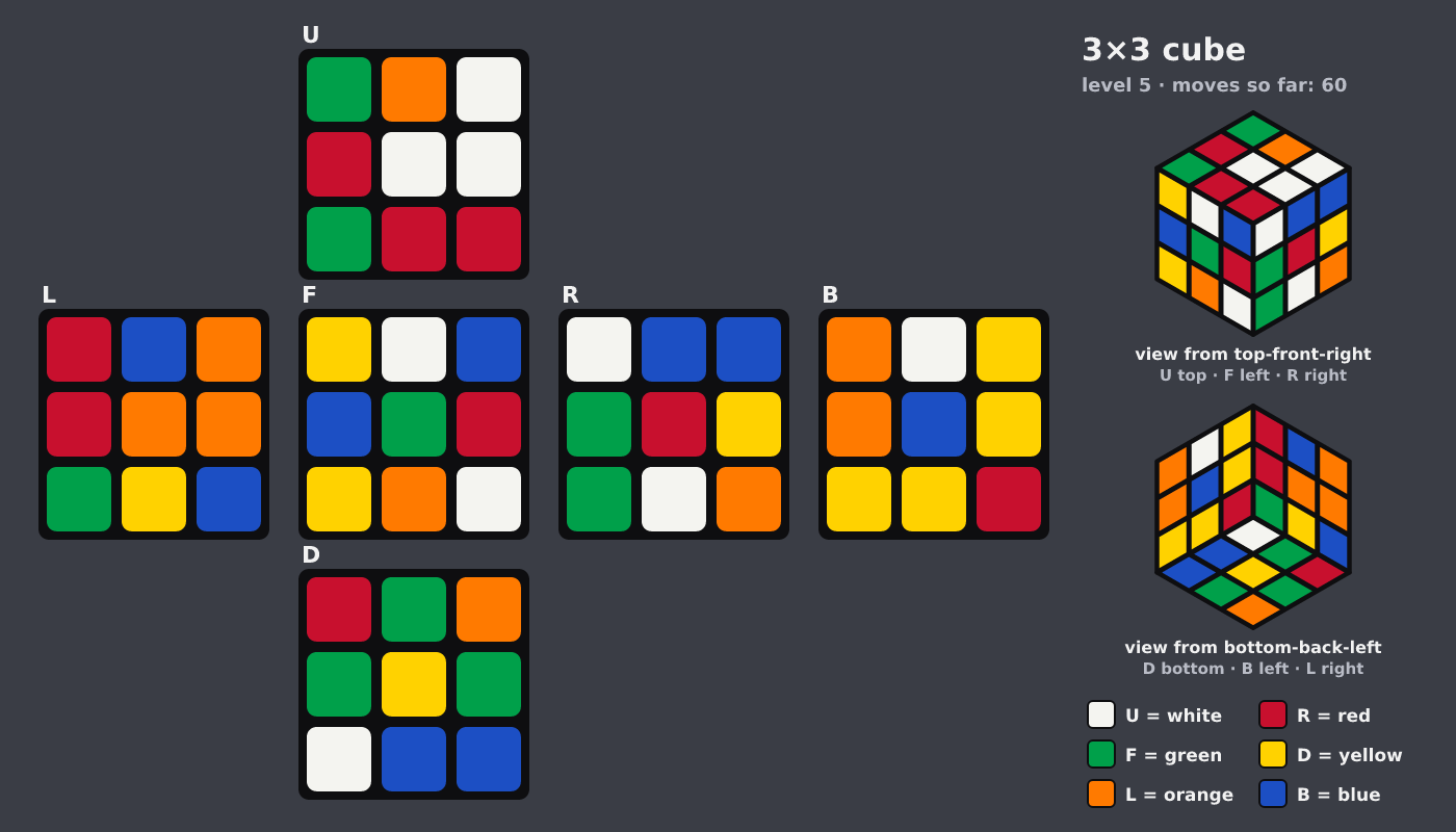Picture shown to the model: after turn 12 · 60 moves