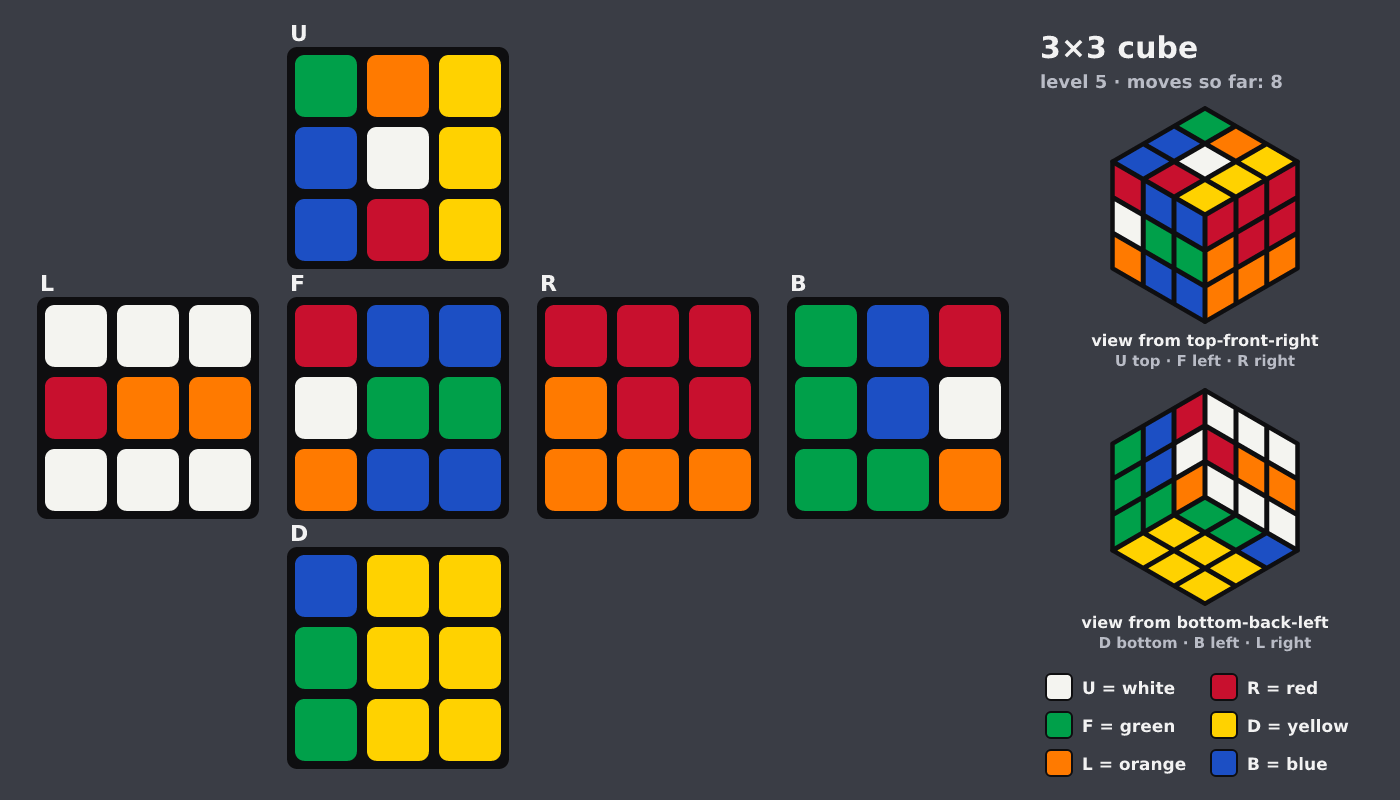 Picture shown to the model: after turn 4 · 8 moves