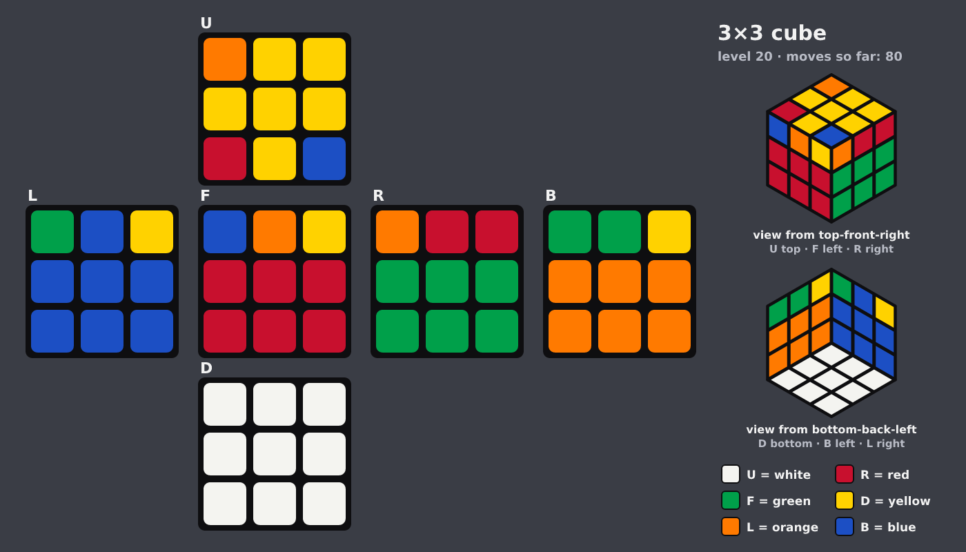 Picture shown to the model: after turn 11 · 80 moves