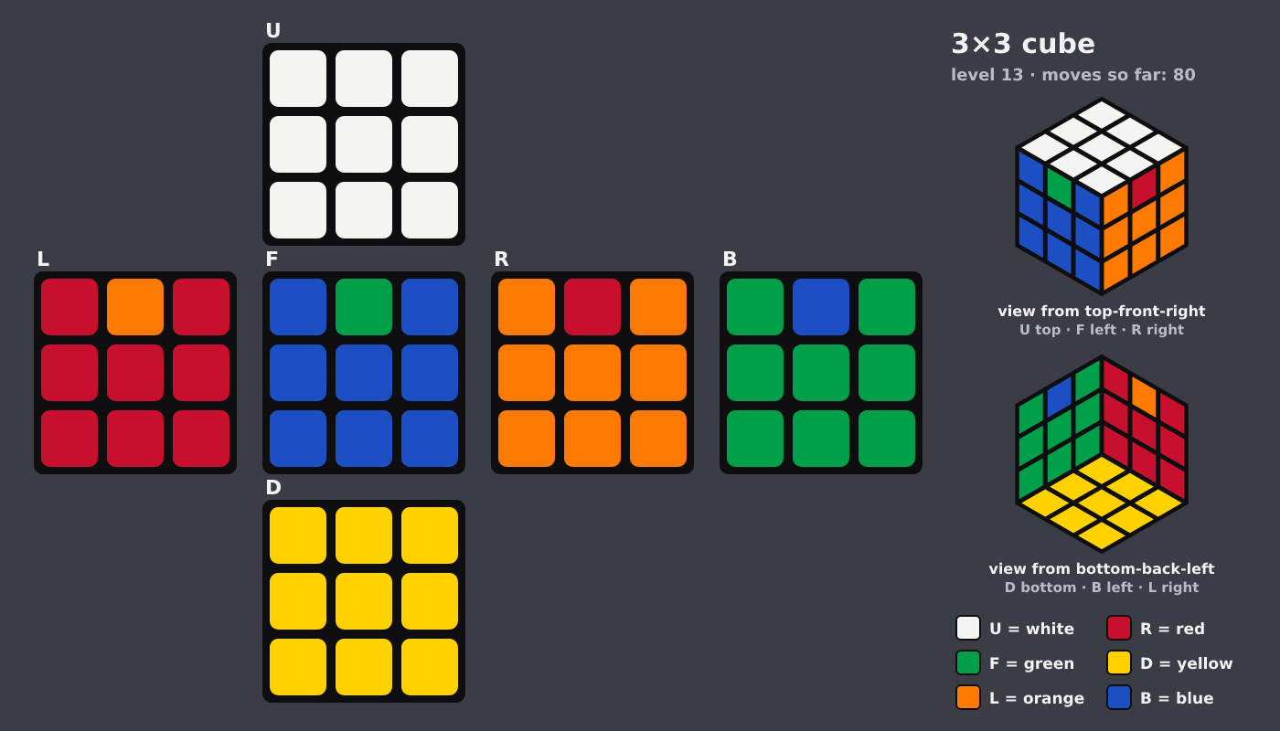 Picture shown to the model: after turn 11 · 80 moves