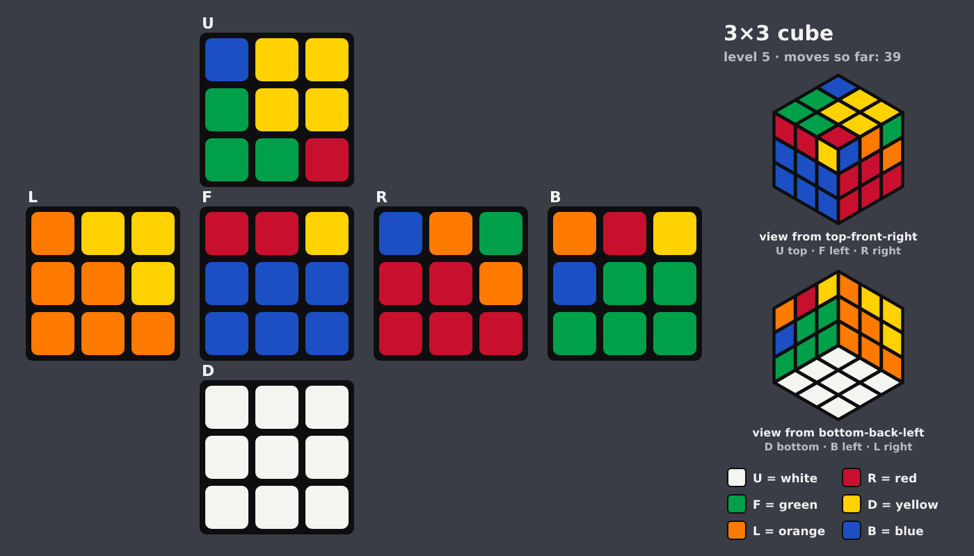Picture shown to the model: after turn 6 · 39 moves
