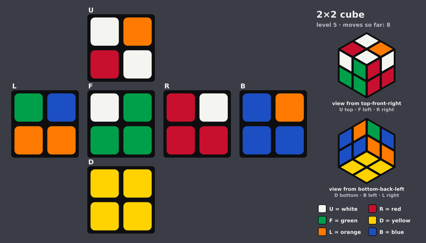 Picture shown to the model: after turn 4 · 8 moves