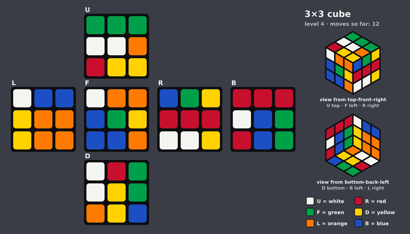 Picture shown to the model: after turn 9 · 12 moves