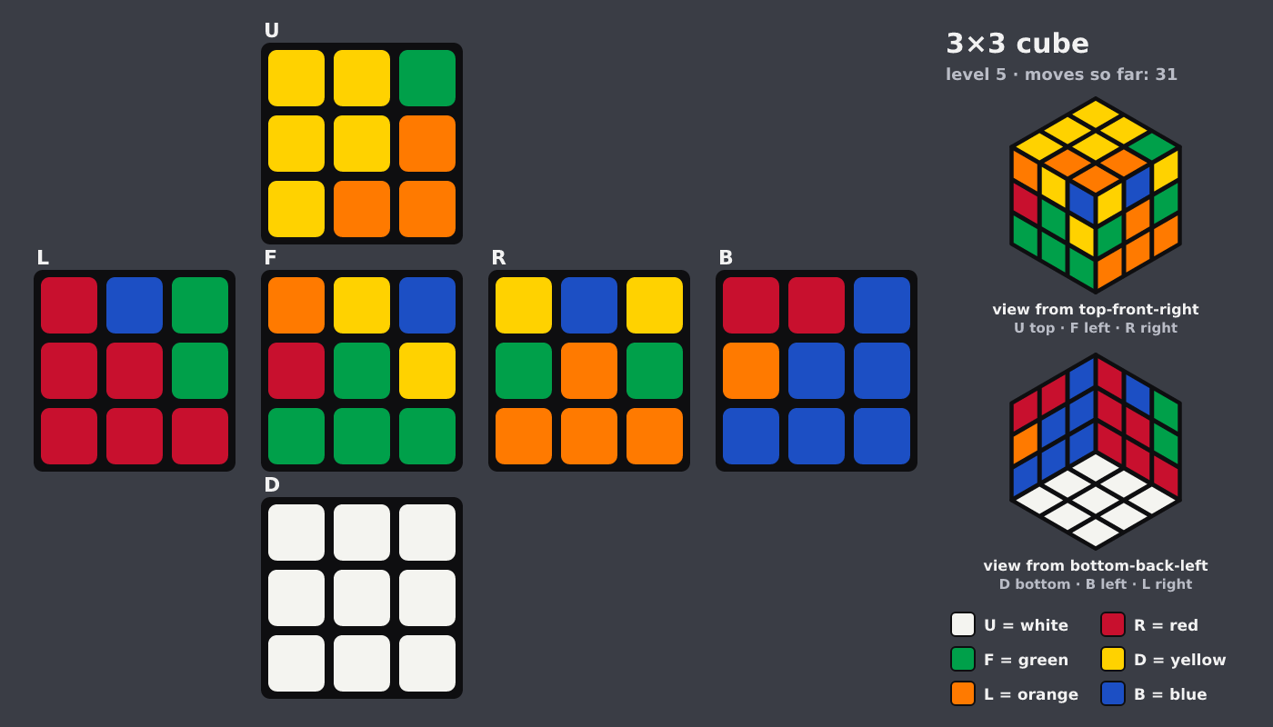 Picture shown to the model: after turn 8 · 31 moves