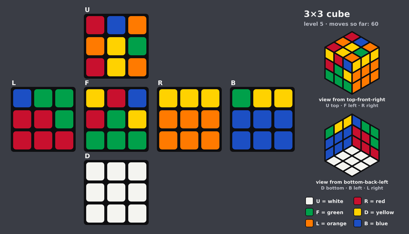Picture shown to the model: after turn 11 · 60 moves