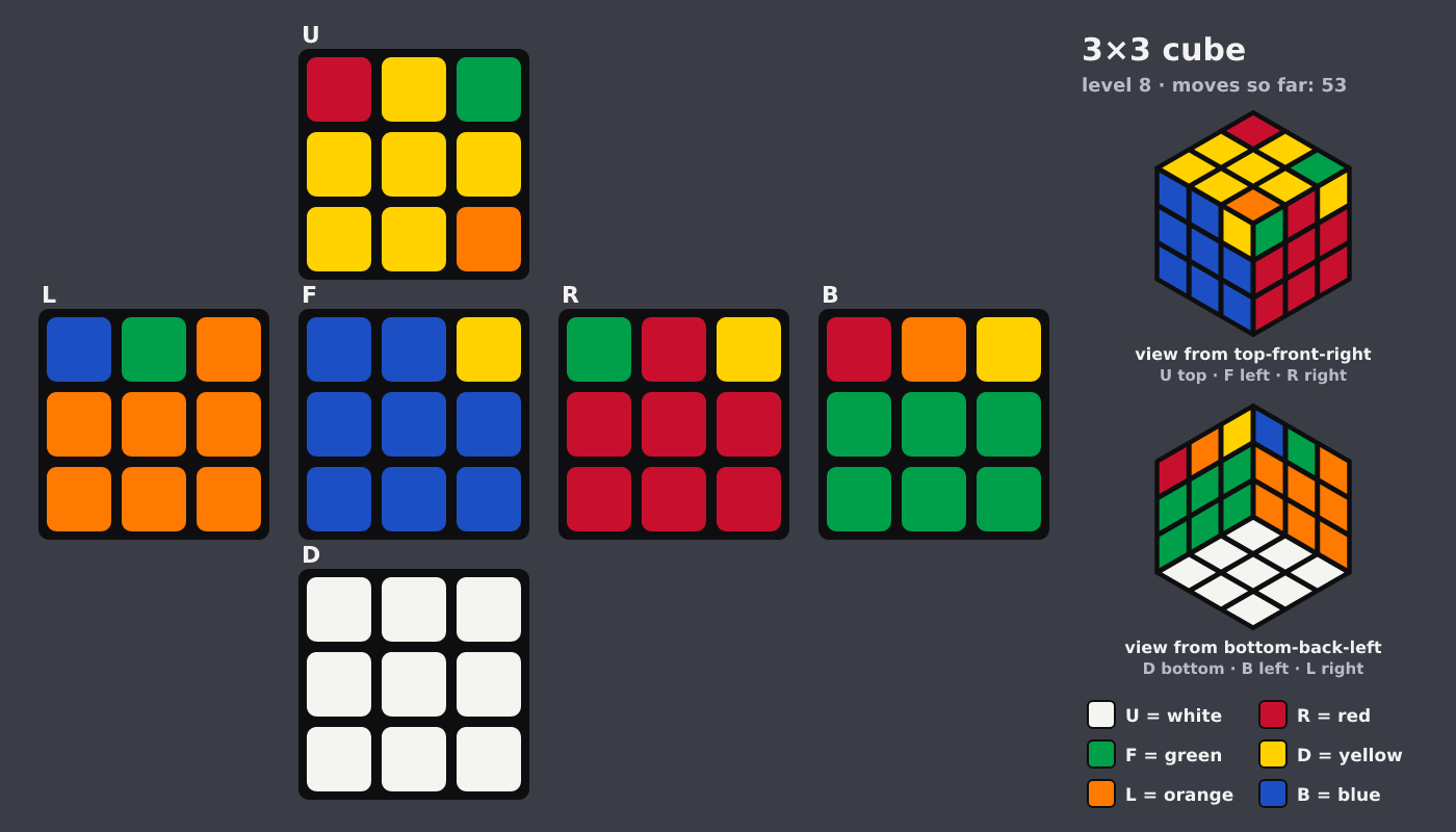 Picture shown to the model: after turn 9 · 53 moves