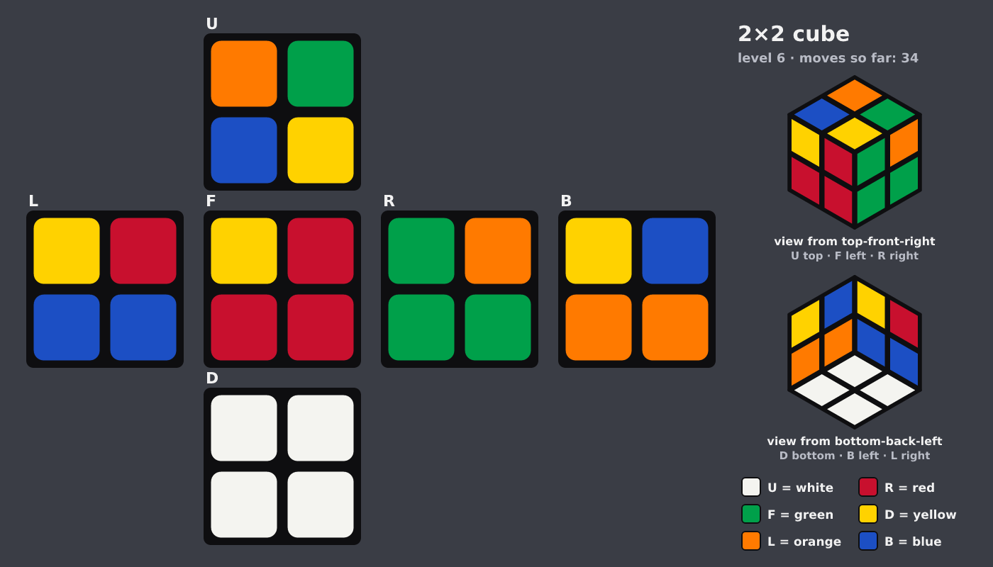 Picture shown to the model: after turn 9 · 34 moves