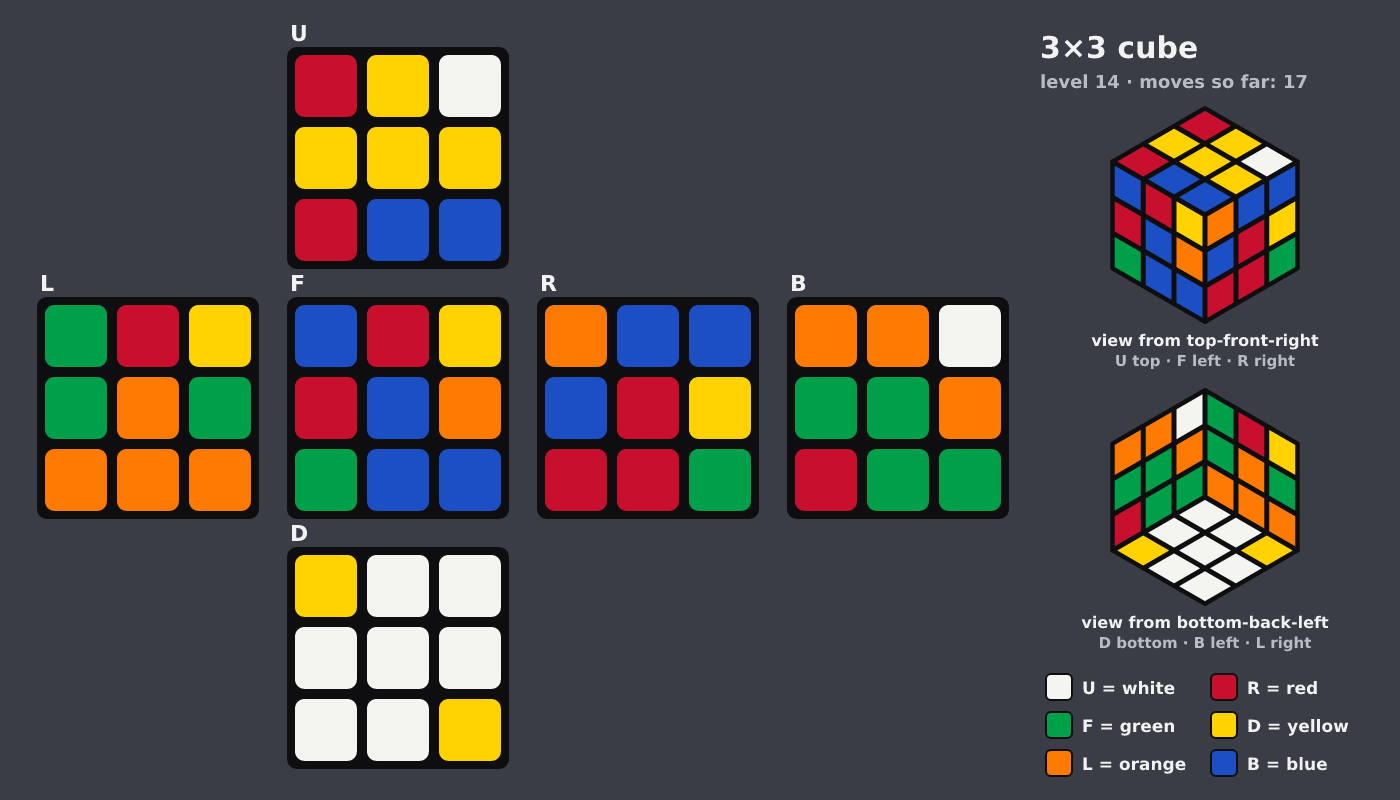 Picture shown to the model: after turn 3 · 17 moves