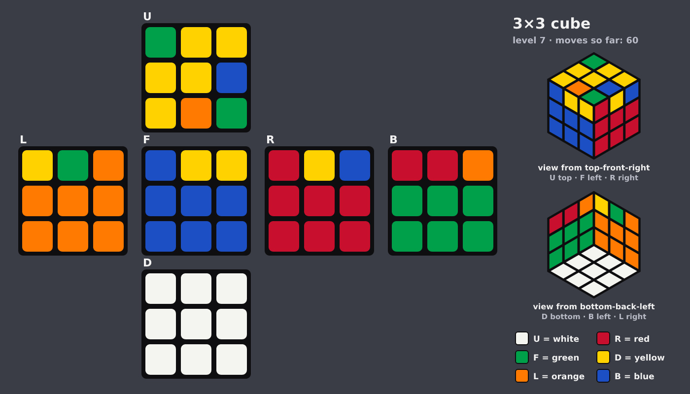 Picture shown to the model: after turn 11 · 60 moves