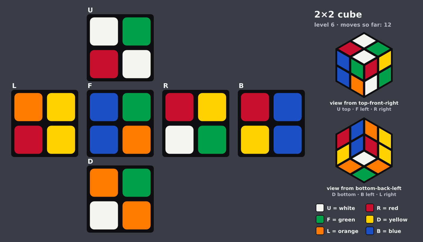 Picture shown to the model: after turn 3 · 12 moves