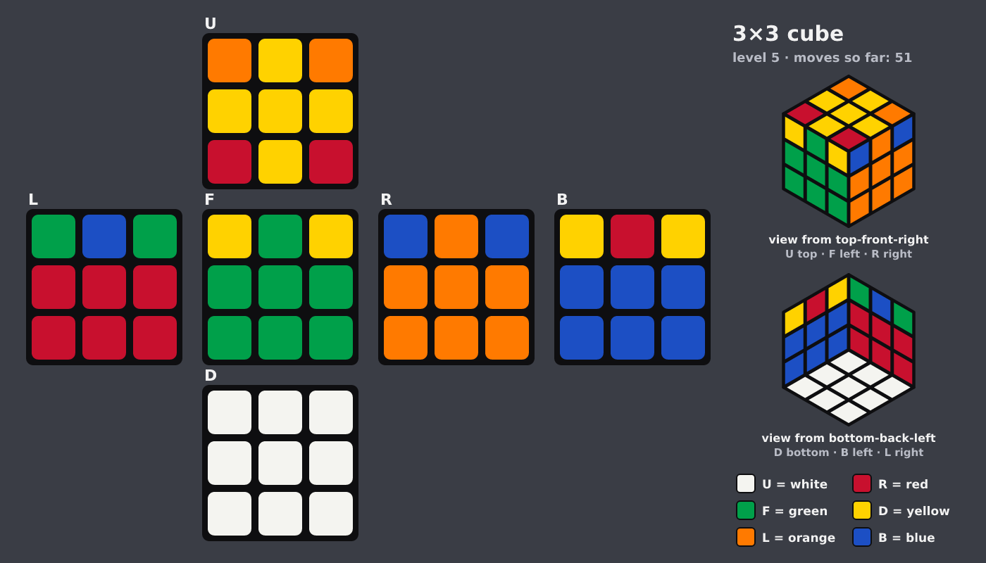 Picture shown to the model: after turn 10 · 51 moves