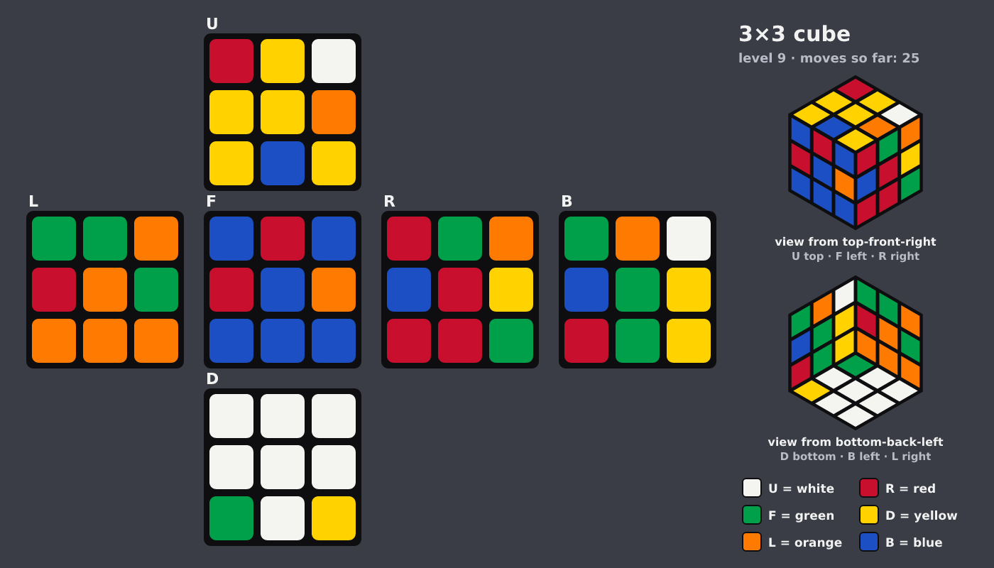 Picture shown to the model: after turn 4 · 25 moves