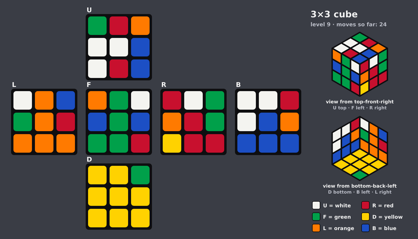Picture shown to the model: after turn 4 · 24 moves