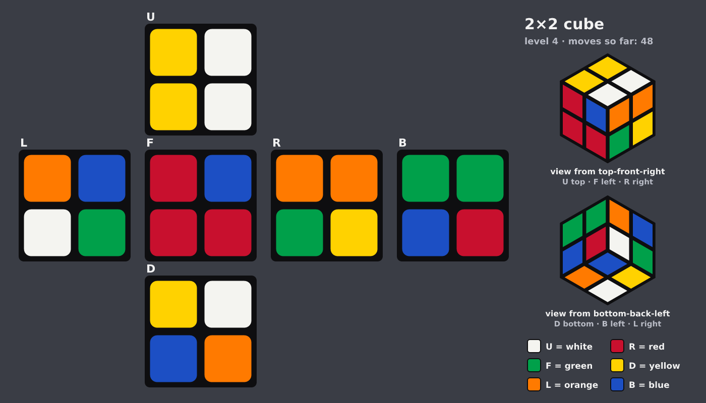 Picture shown to the model: after turn 9 · 48 moves
