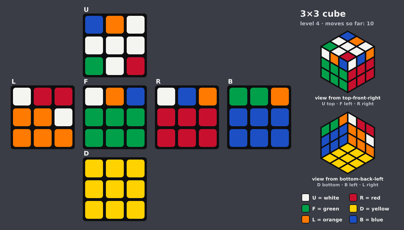 Picture shown to the model: after turn 4 · 10 moves