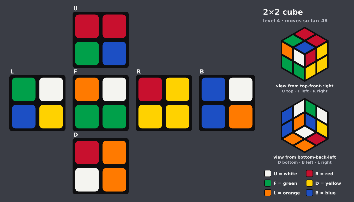Picture shown to the model: after turn 9 · 48 moves