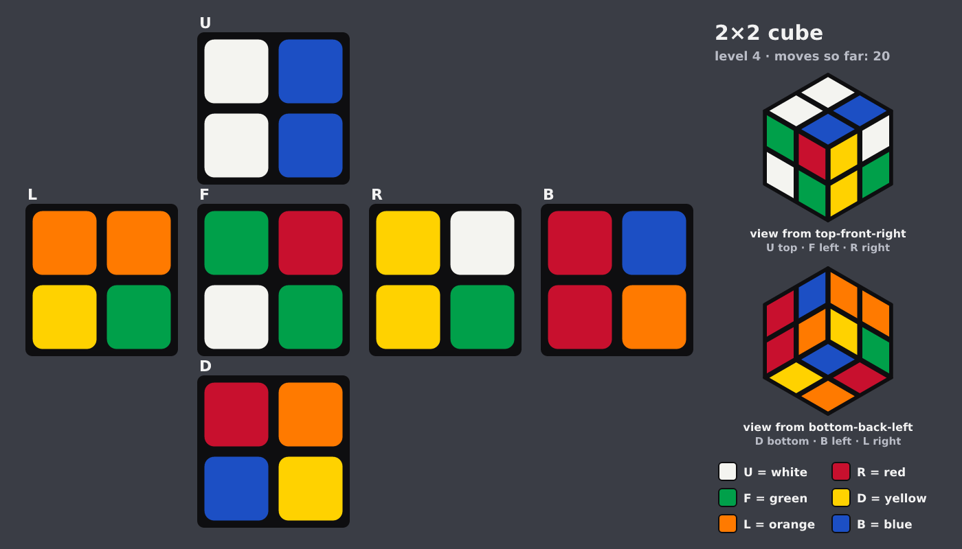 Picture shown to the model: after turn 6 · 20 moves