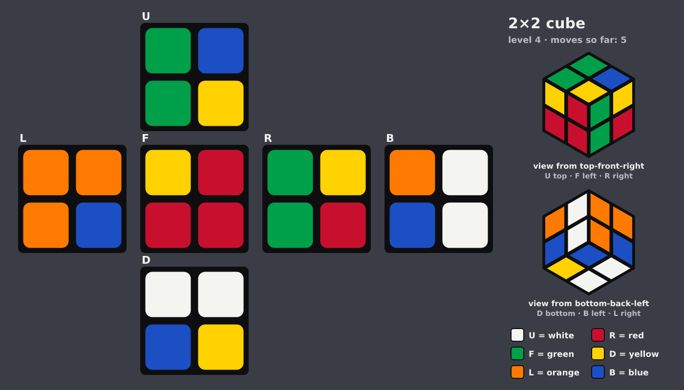 Picture shown to the model: after turn 4 · 5 moves