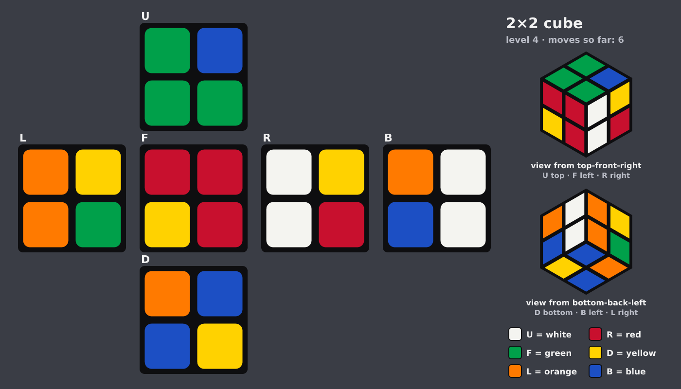 Picture shown to the model: after turn 5 · 6 moves