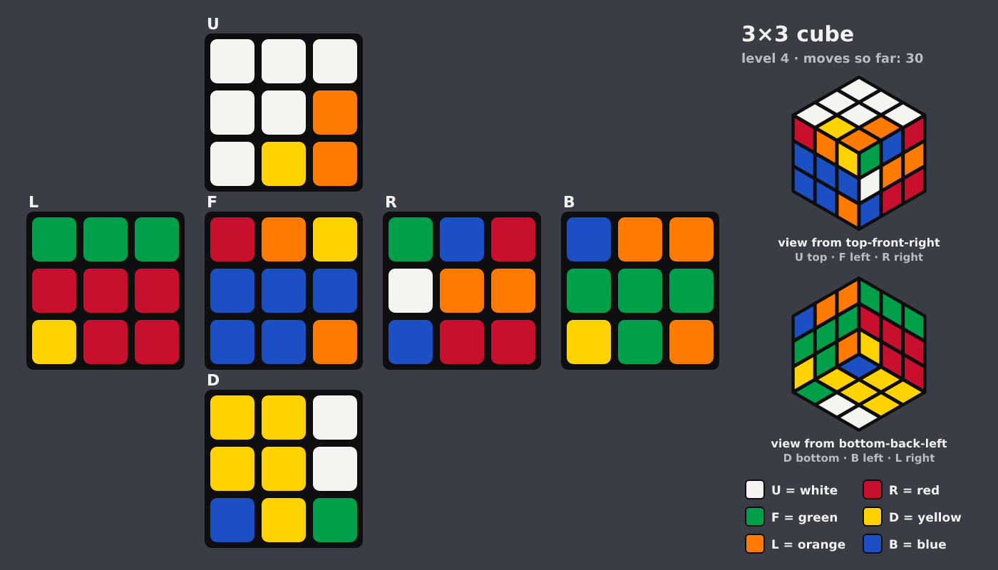 Picture shown to the model: after turn 20 · 30 moves