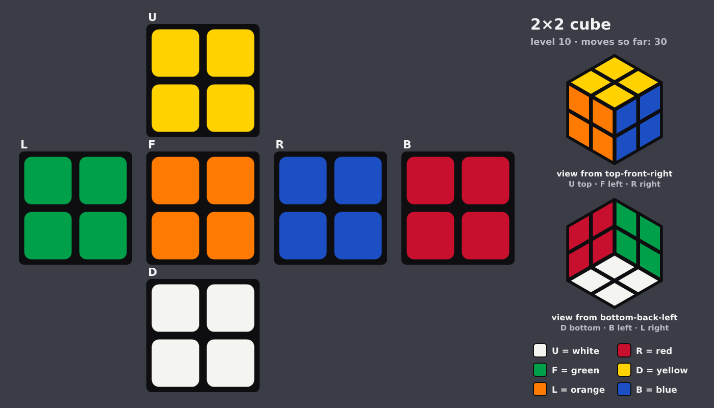 Picture shown to the model: after turn 6 · 30 moves