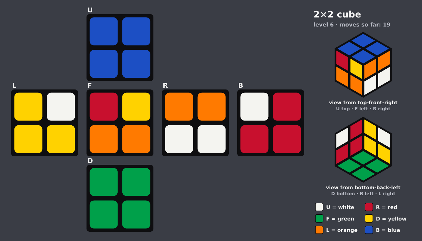 Picture shown to the model: after turn 4 · 19 moves