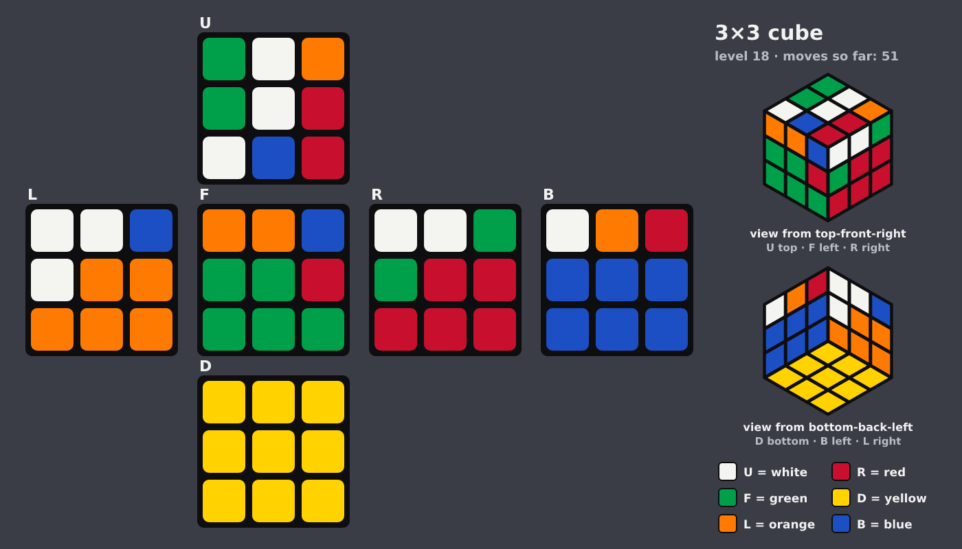 Picture shown to the model: after turn 7 · 51 moves