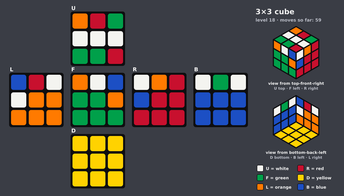 Picture shown to the model: after turn 8 · 59 moves