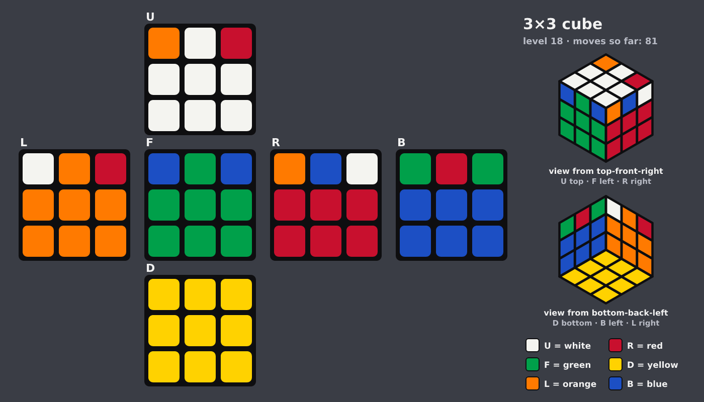 Picture shown to the model: after turn 11 · 81 moves