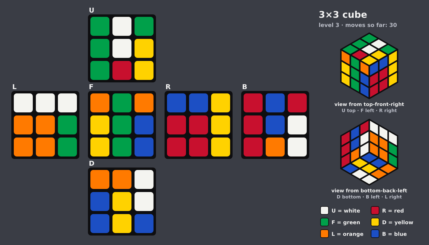 Picture shown to the model: after turn 30 · 30 moves