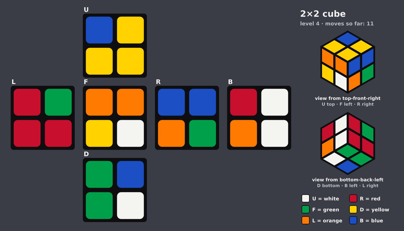 Picture shown to the model: after turn 8 · 11 moves