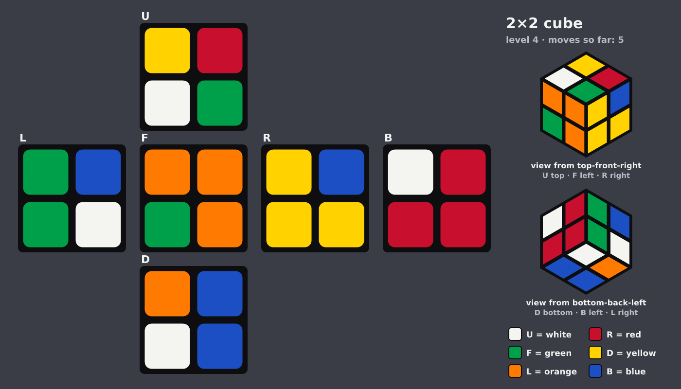 Picture shown to the model: after turn 4 · 5 moves