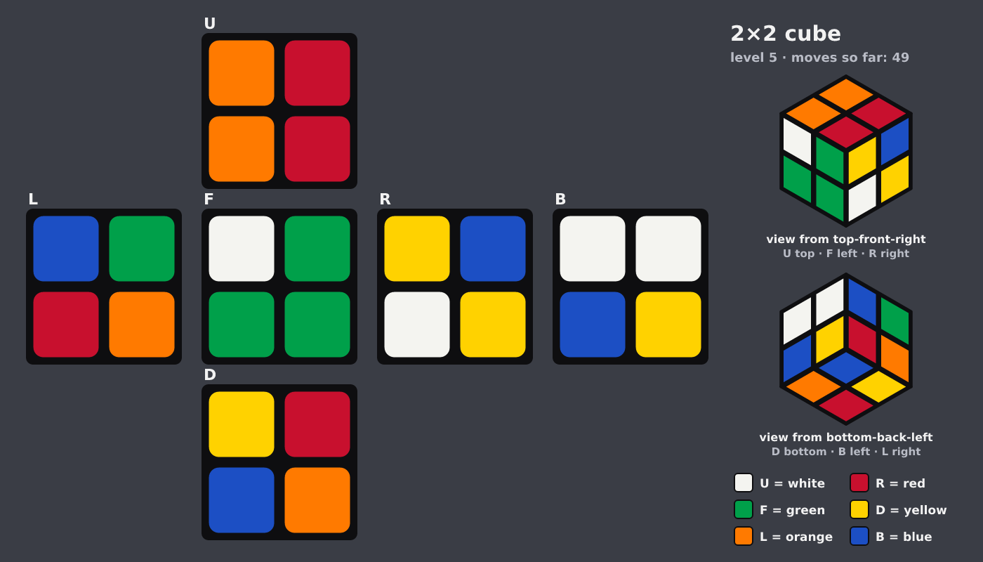 Picture shown to the model: after turn 12 · 49 moves