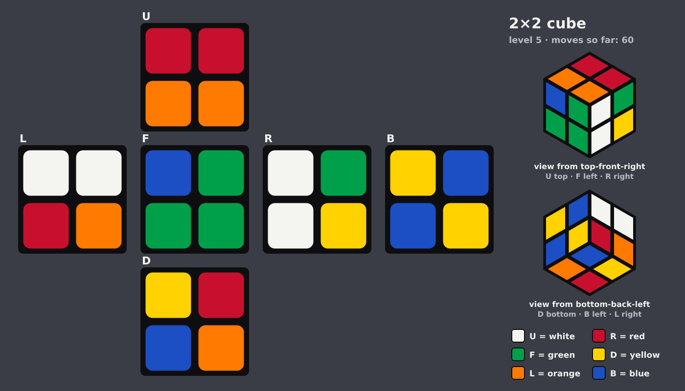 Picture shown to the model: after turn 13 · 60 moves