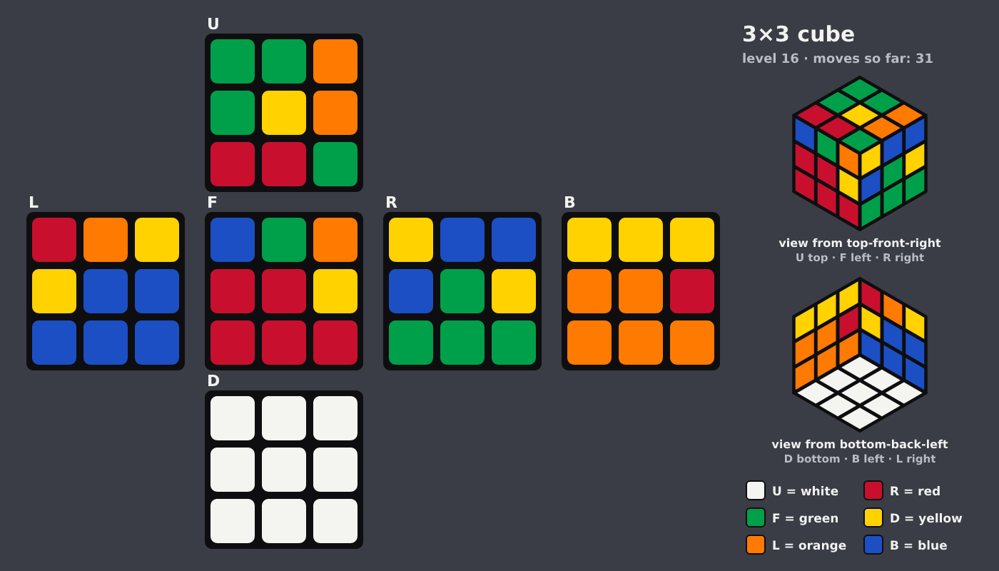 Picture shown to the model: after turn 6 · 31 moves