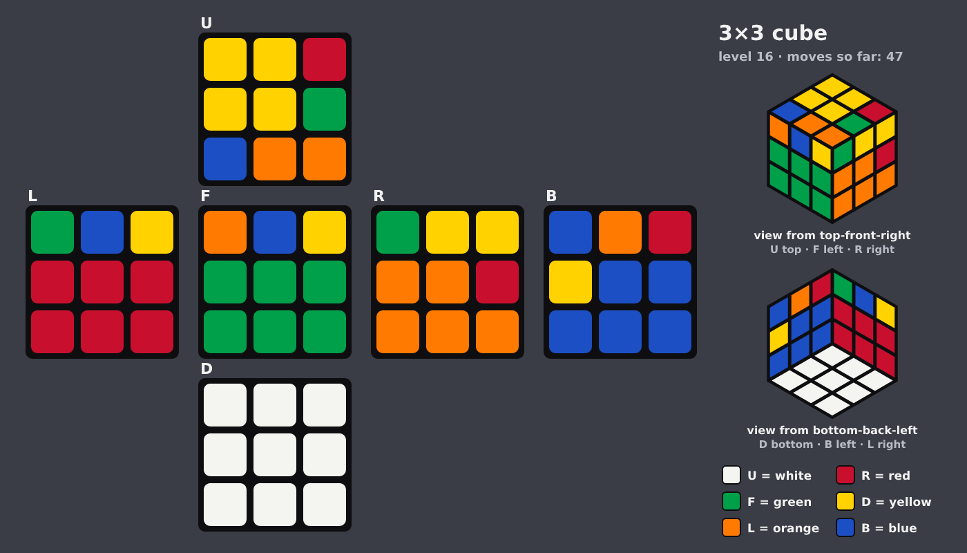 Picture shown to the model: after turn 8 · 47 moves