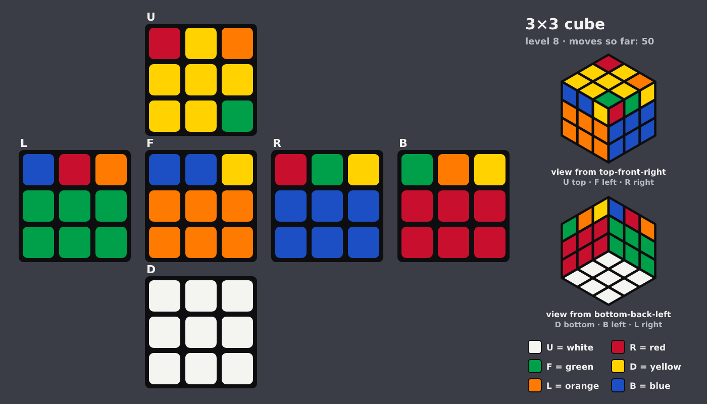 Picture shown to the model: after turn 10 · 50 moves