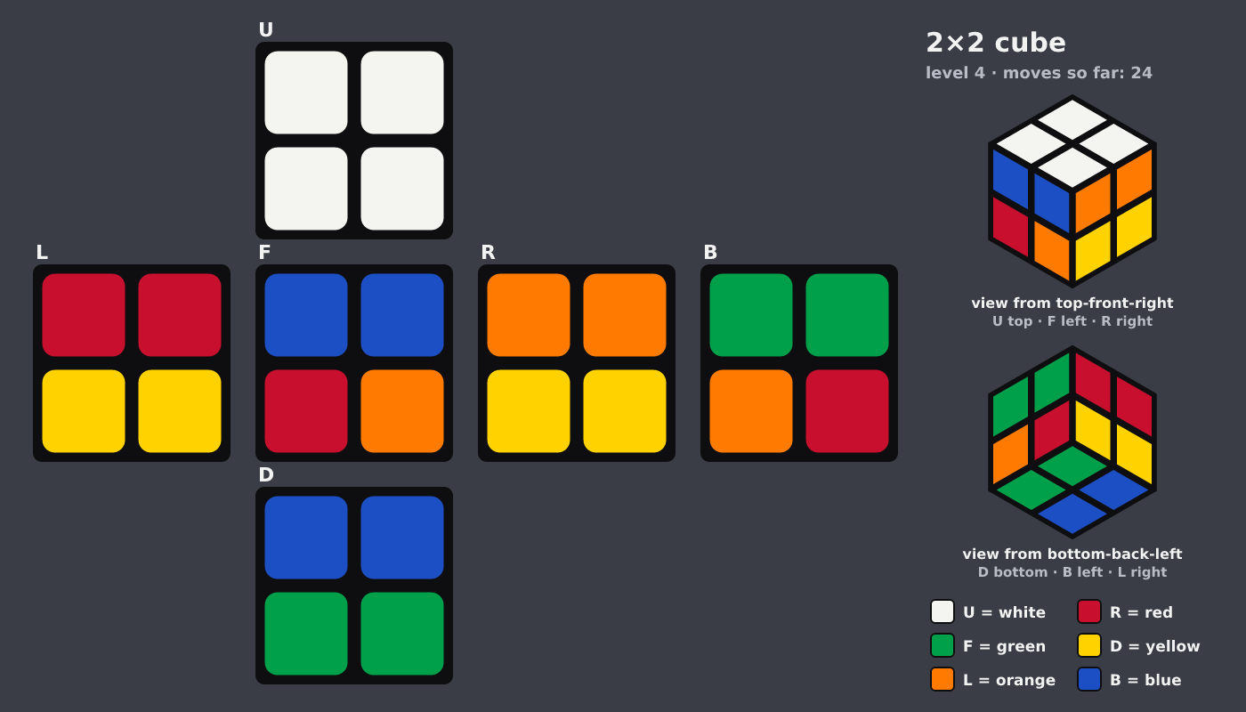 Picture shown to the model: after turn 5 · 24 moves