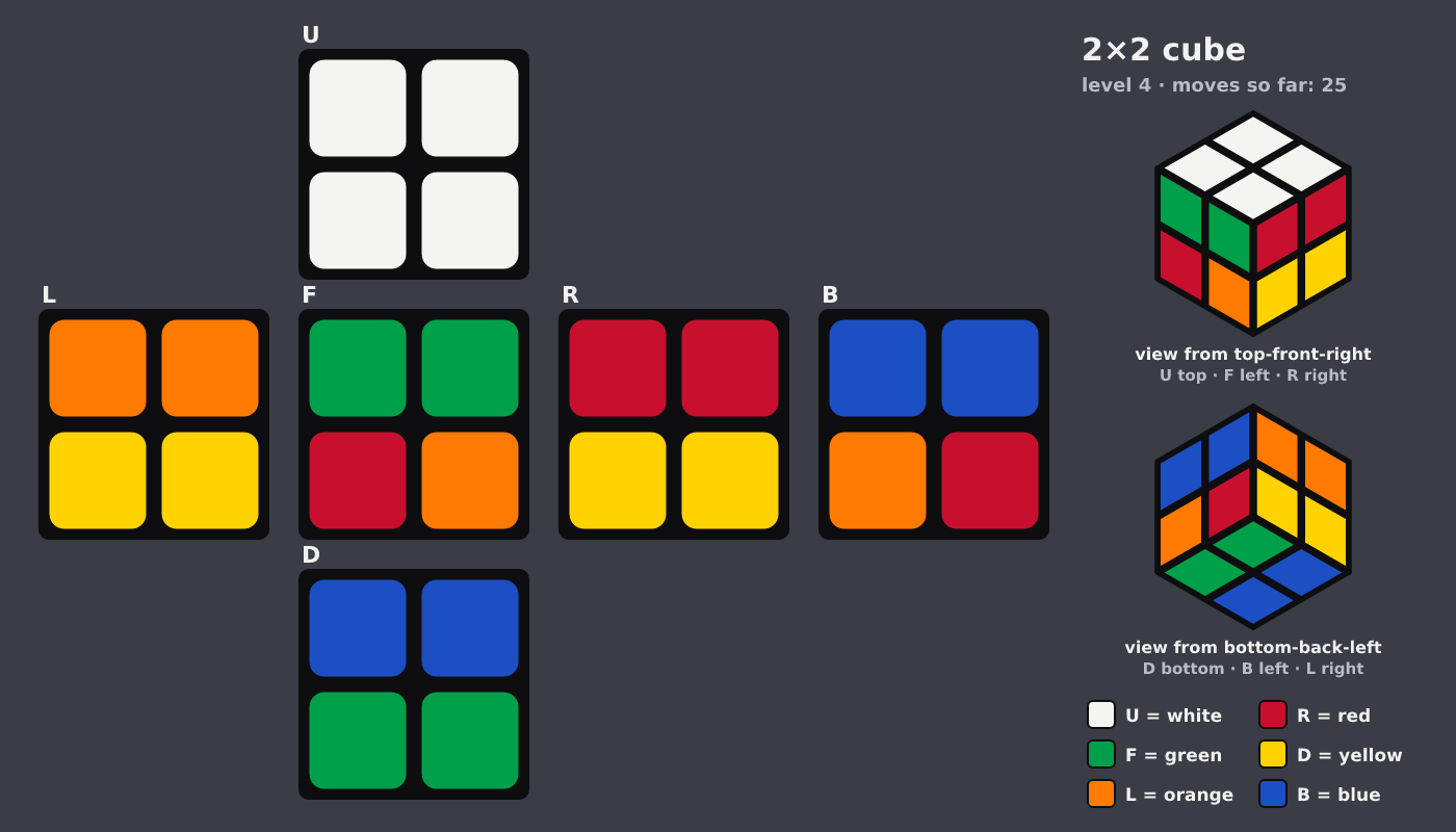 Picture shown to the model: after turn 6 · 25 moves