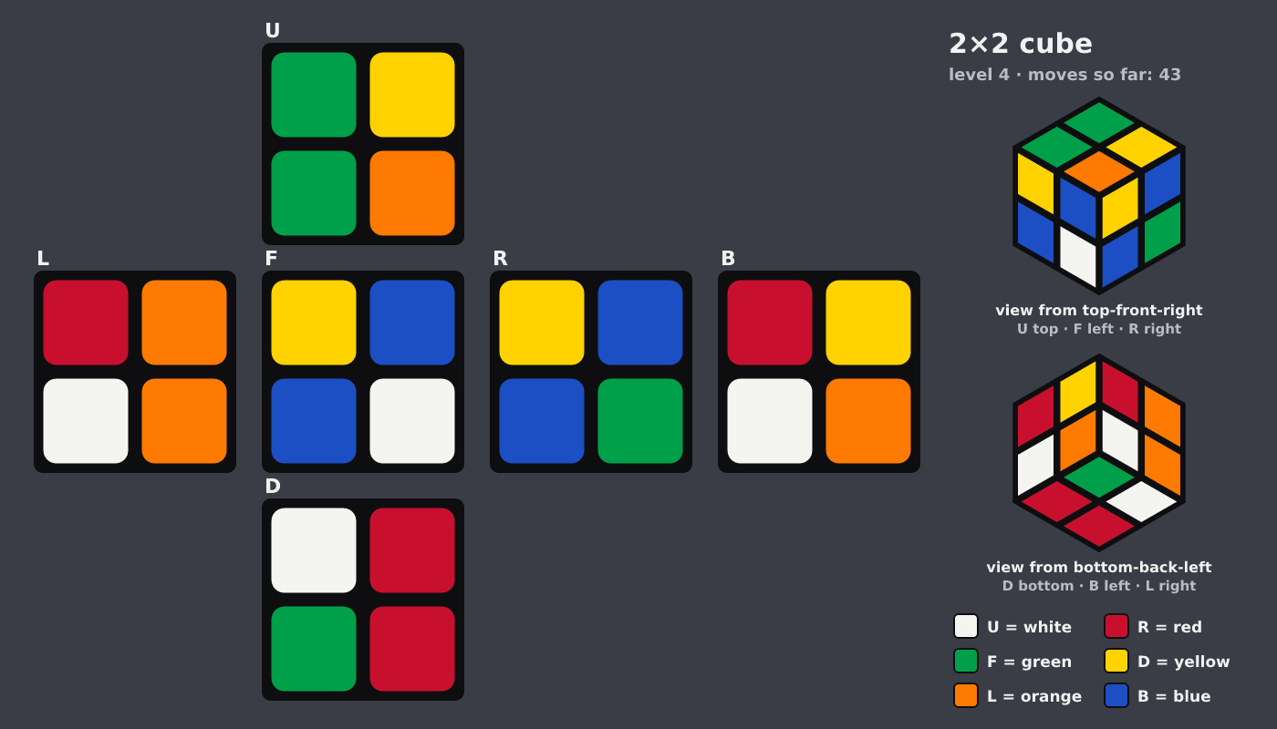 Picture shown to the model: after turn 9 · 43 moves