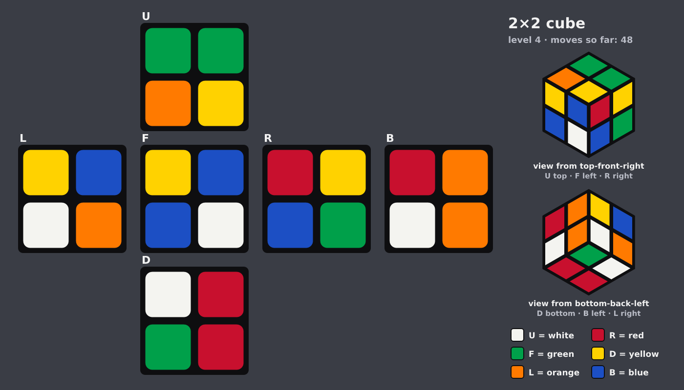 Picture shown to the model: after turn 10 · 48 moves