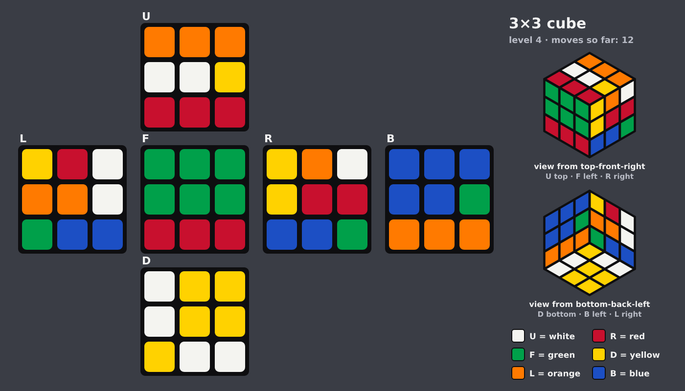 Picture shown to the model: after turn 10 · 12 moves
