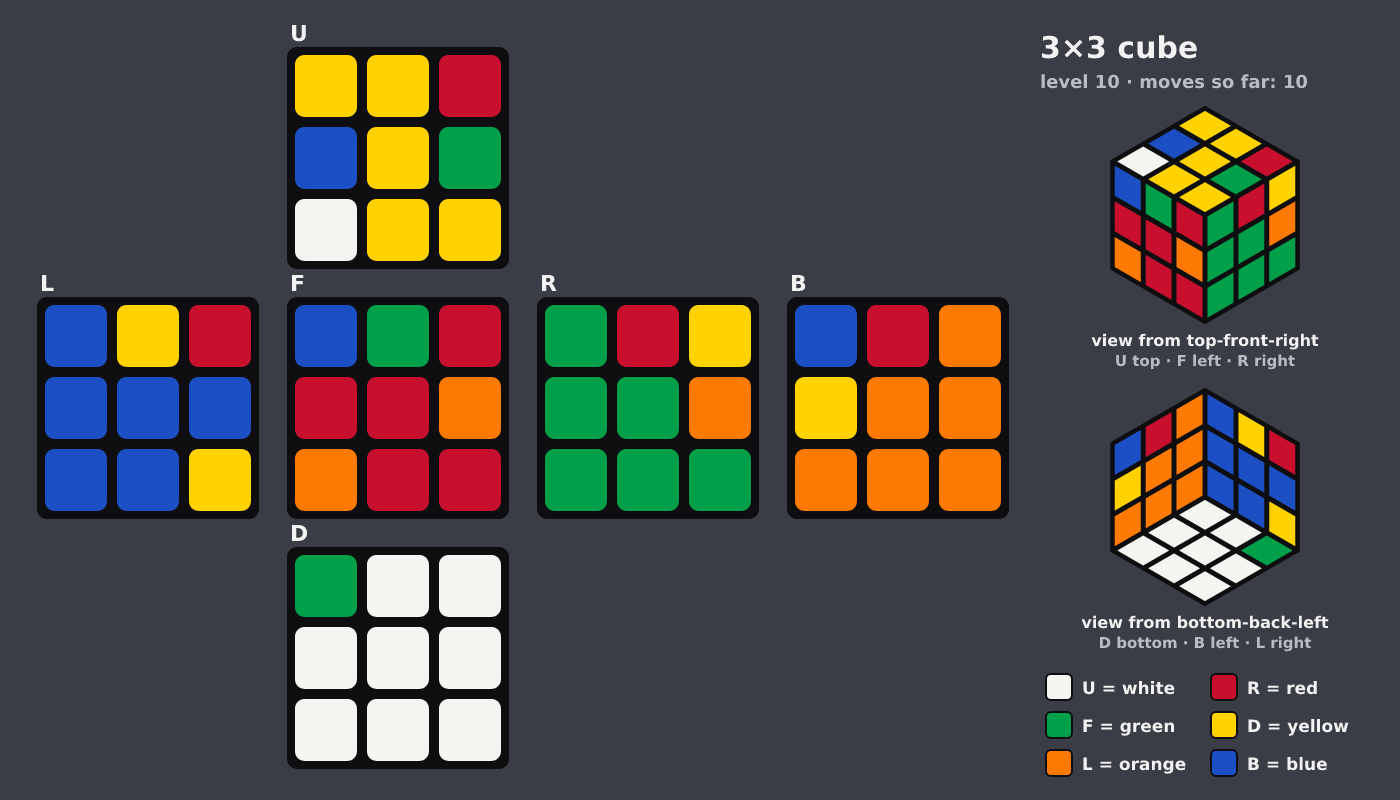 Picture shown to the model: after turn 3 · 10 moves