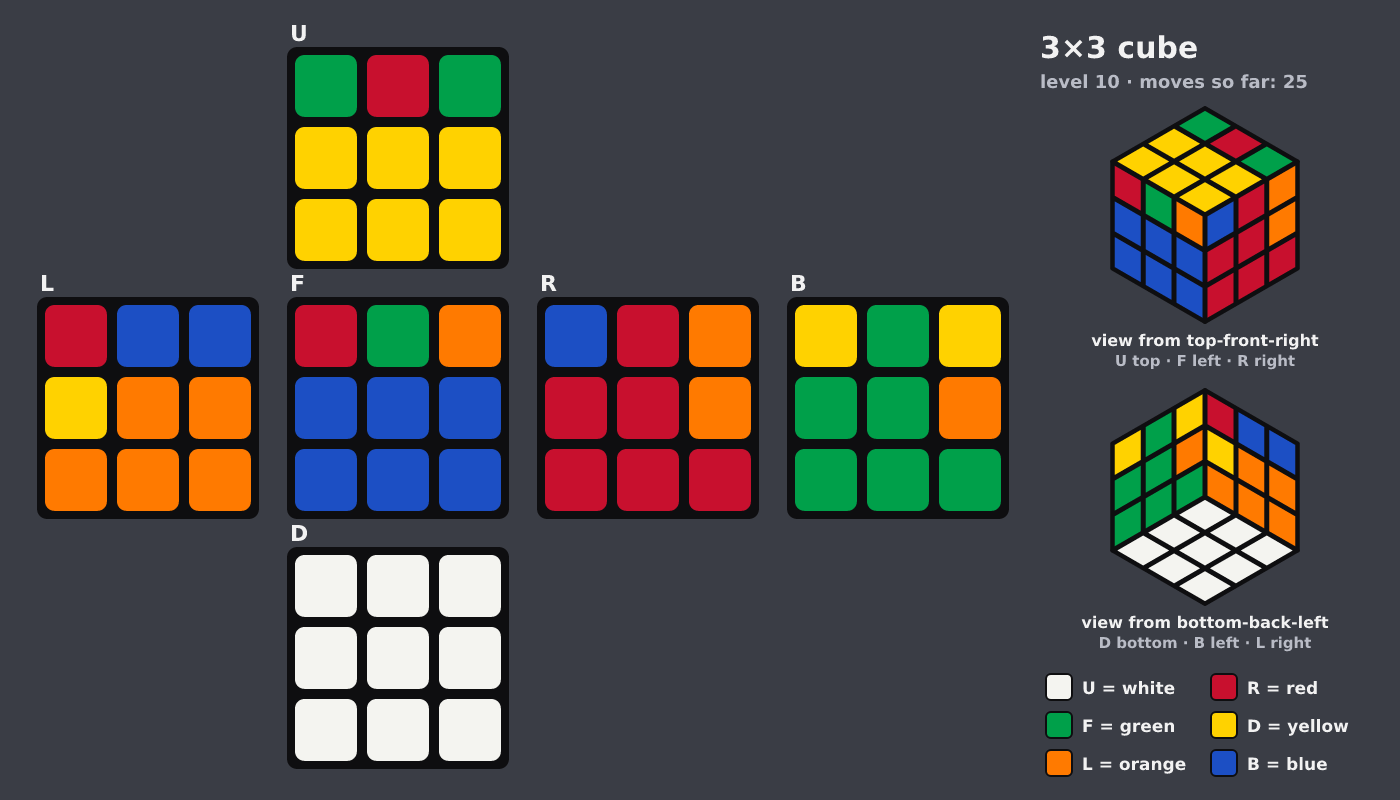 Picture shown to the model: after turn 5 · 25 moves